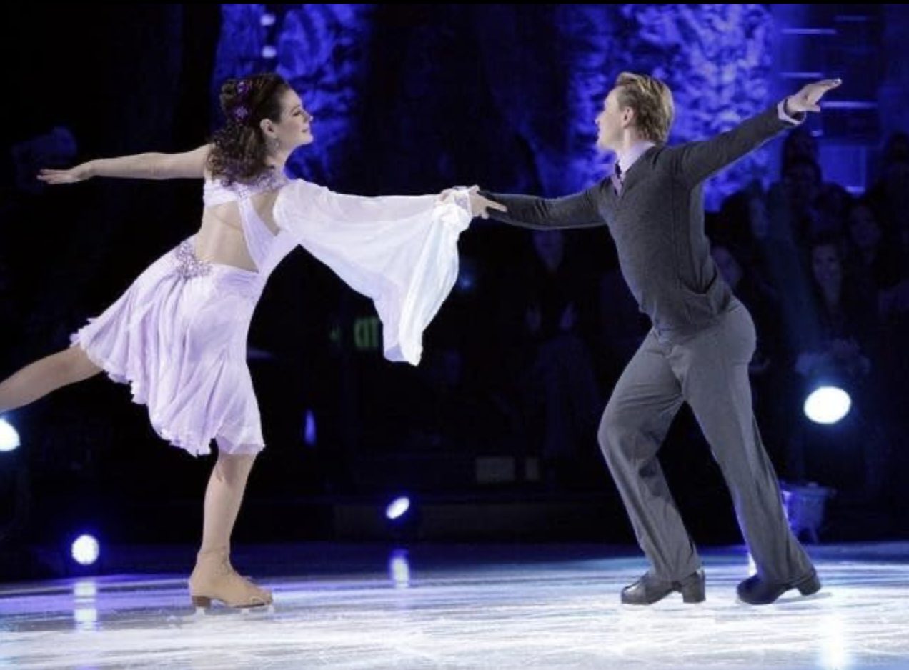 Sean Young on Skating with the Stars, 2010