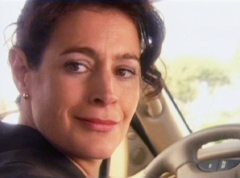 Sean Young, candid portrait